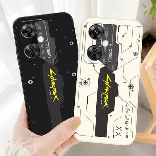 Tech Inspired Anti Fall Protective Case- OnePlus