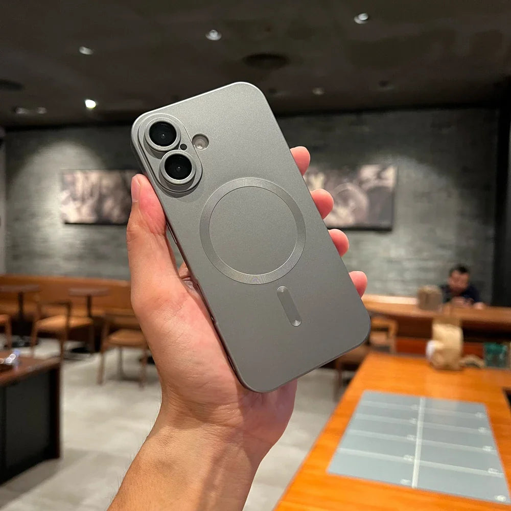 Luxury Matte Magnetic Case - iPhone