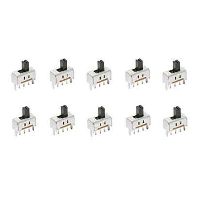 3-Pin DIP Mini Slide Switch Through-Hole PCB Slide Button
