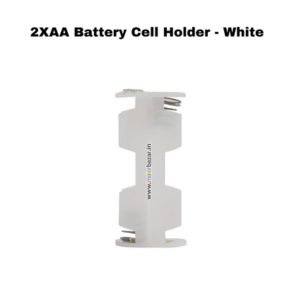 AA Battery Cell Holder - White