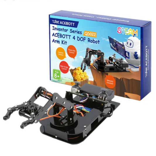 ACEBOTT ESP32 Programmable Robot Arm Kit for Arduino