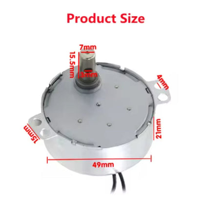AC220V 4W 10 RPM 49KTYZ Permanent Magnet Synchronous Motor