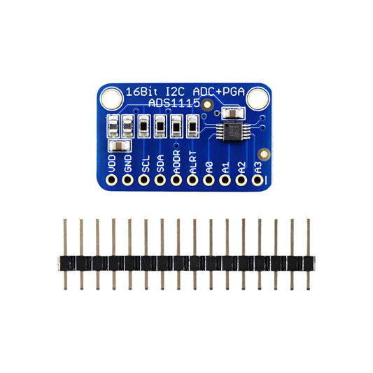 ADS1115 16-Bit ADC 4 Channel Analog to Digital converter with Programmable Gain Amplifier (Standard Version)