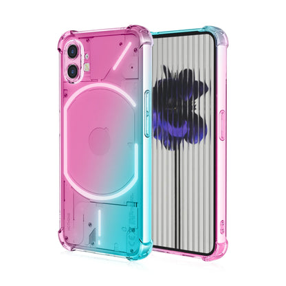 Luxurious Vibrant Clear Gradient Case - Nothing