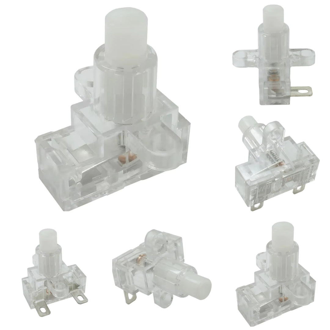 Aeroplane Switch 10A 250V SPST Self Locking Tactile Switch