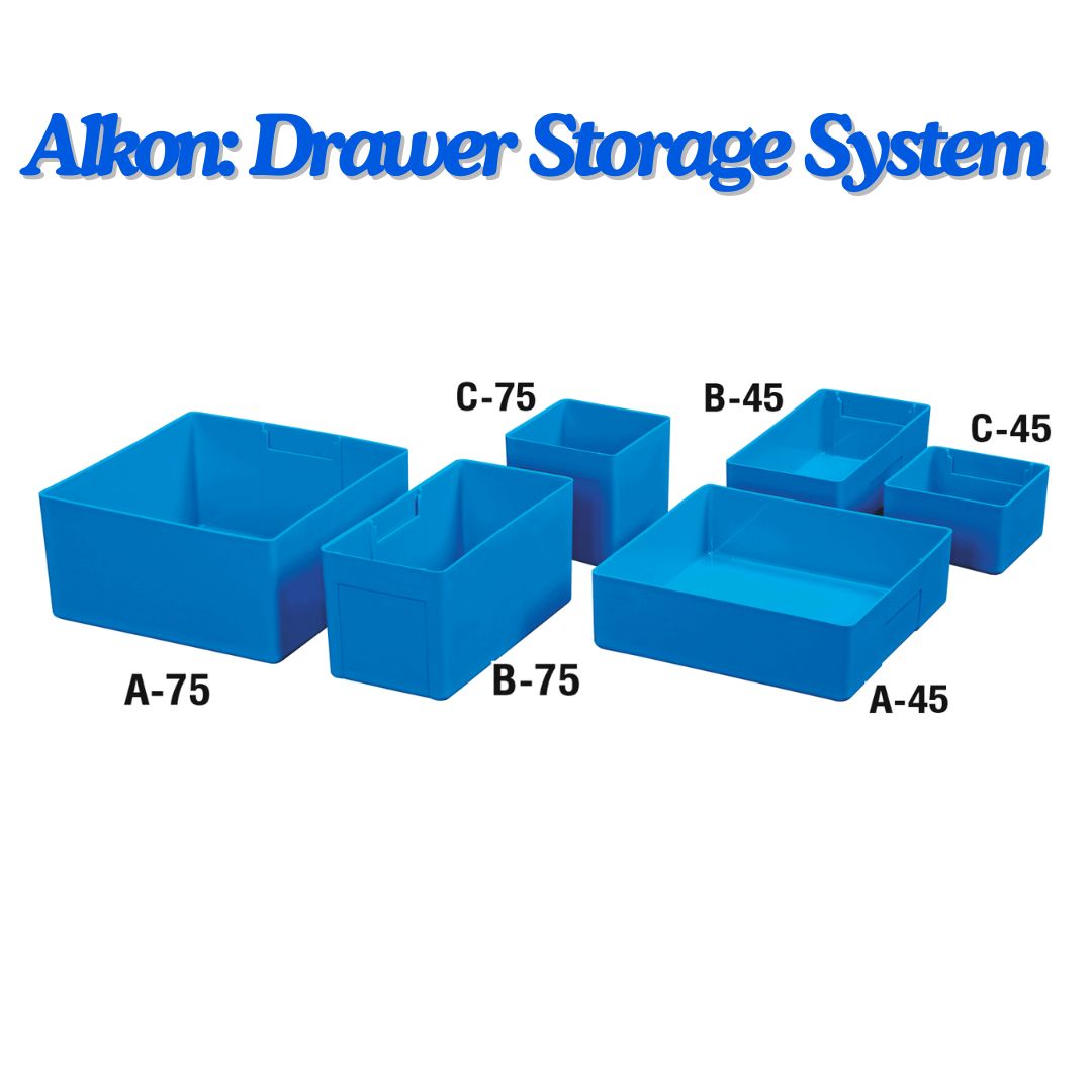 Alkon: Drawer Storage System Bins
