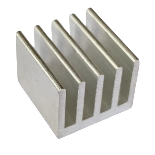 Aluminium Heatsink 50mmx45mmx18mm Silver Tone