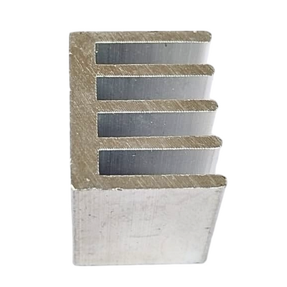 Aluminium Heatsink 50mmx45mmx18mm Silver Tone