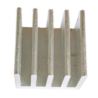 Aluminium Heatsink 50mmx45mmx18mm Silver Tone