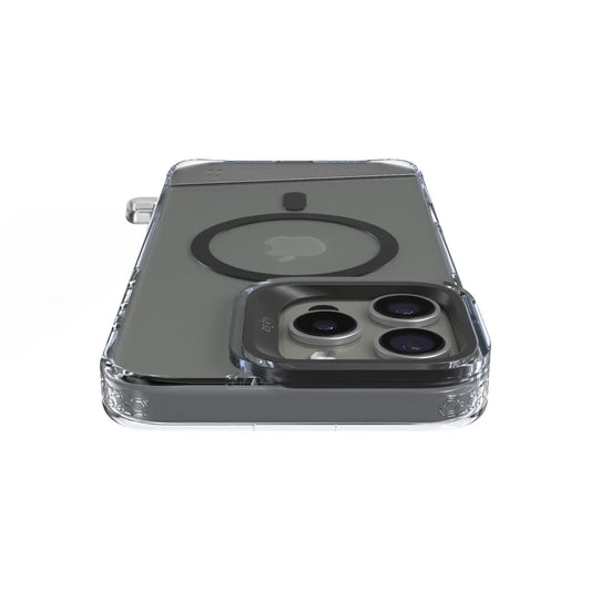 Glossy Slim Transparent Magnetic Case - iPhone