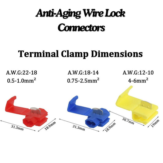 Quick Splice Anti‑Aging Wire Lock Connectors