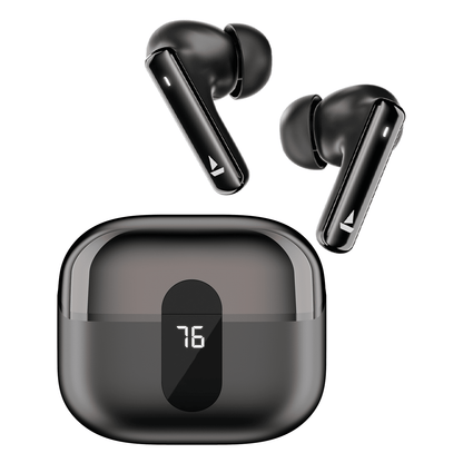 boAt Airdopes Plus 318 | Wireless Earbuds with 100 Hours Playback, 4 Mics with ENx™ Technology, BEAST™ Mode