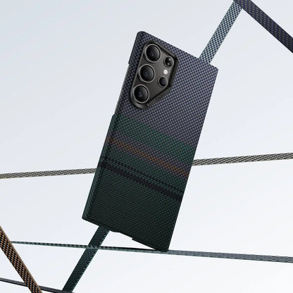 Contemporary Stripe Woven Texture Case - Samsung