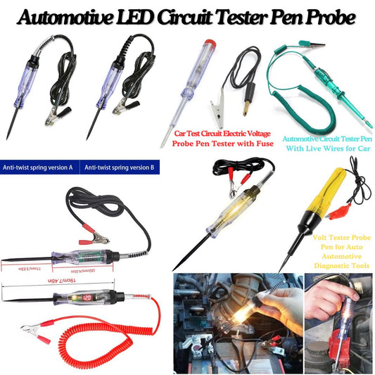 6-24V Automotive LED Circuit Tester Pen Probe for Car