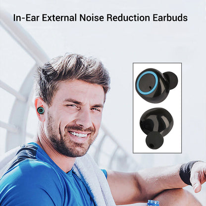 Buy PTron Bassbuds True Wireless Stereo Bluetooth Headphones, Get DaZon Arrow Silicon Wrist Watch Free