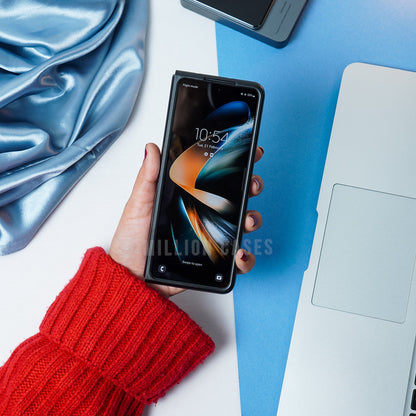 Galaxy Z Fold4 BMW Luxury Logo Stripe Case