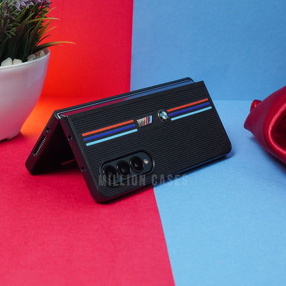 Galaxy Z Fold4 BMW Carbon Fiber Case
