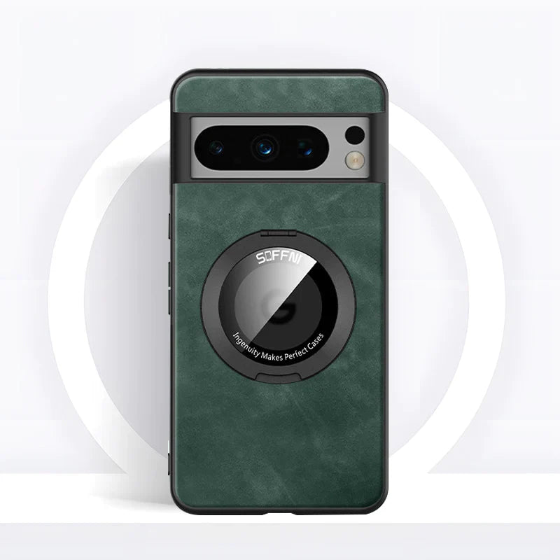Integrated Magnetic Ring Mobile Case - Google Pixel