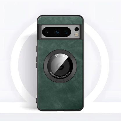 Integrated Magnetic Ring Mobile Case - Google Pixel
