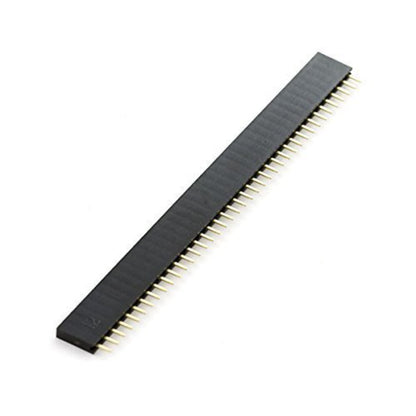 40 Pin Berg Strip Female Squre HoleType pins spaced at 2.54mm 100Pcs