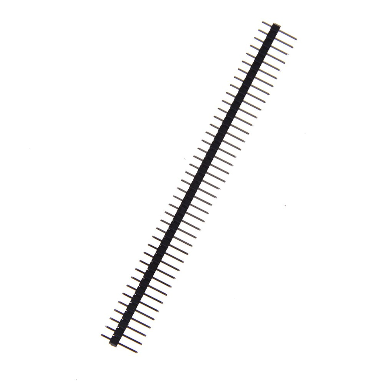 40 Pin Berg Strip Male Type pins spaced at 2.54mm 10Pcs
