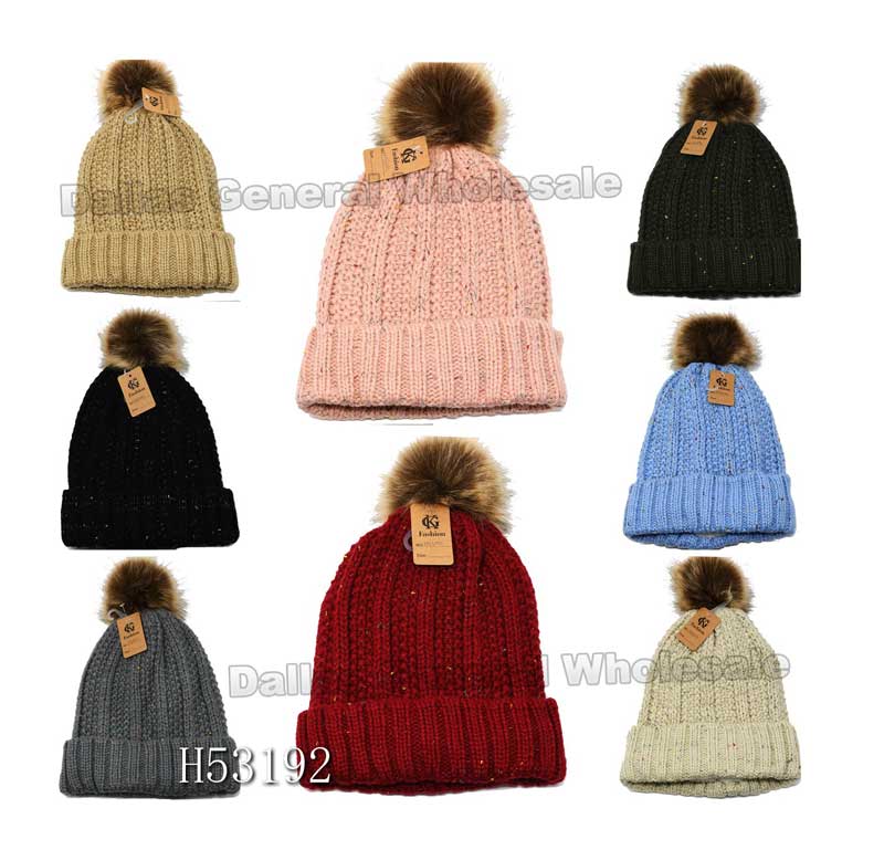 Winter Fashion Beanies For Girls In Bulk