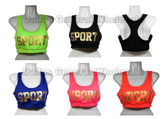 Wholesale Women's Sports Bras - Assorted