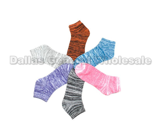 Women's Patterned Casual Ankle Socks- Assorted