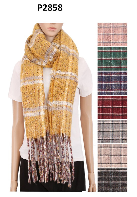 Winter Women's Blanket scarves- Assorted