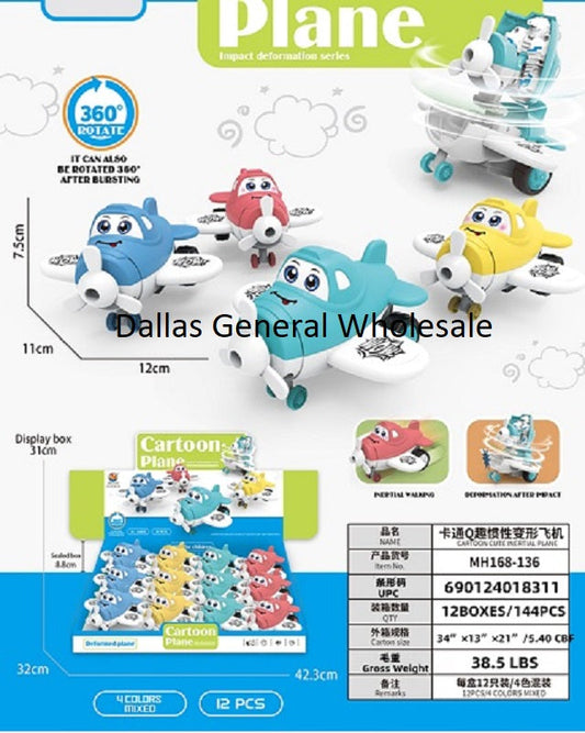 Frictional Airplanes Toy For Kids Wholesale