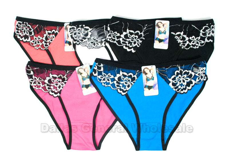 Wholesale Women's Lace Panties - Assorted