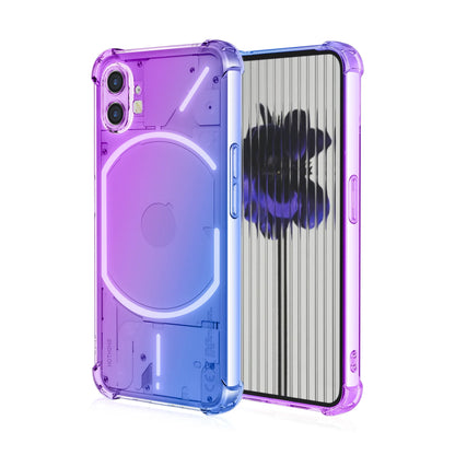 Luxurious Vibrant Clear Gradient Case - Nothing
