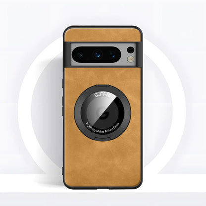 Integrated Magnetic Ring Mobile Case - Google Pixel