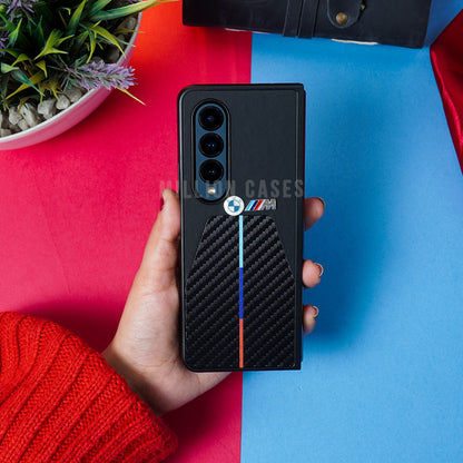 Galaxy Z Fold4 BMW Carbon Fiber Case