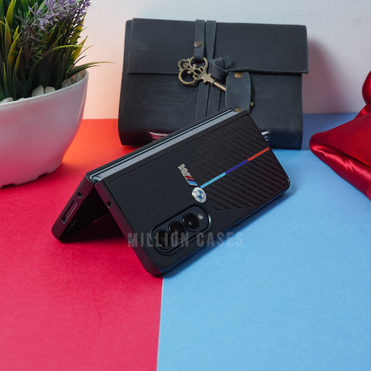 Galaxy Z Fold4 BMW Carbon Fiber Case