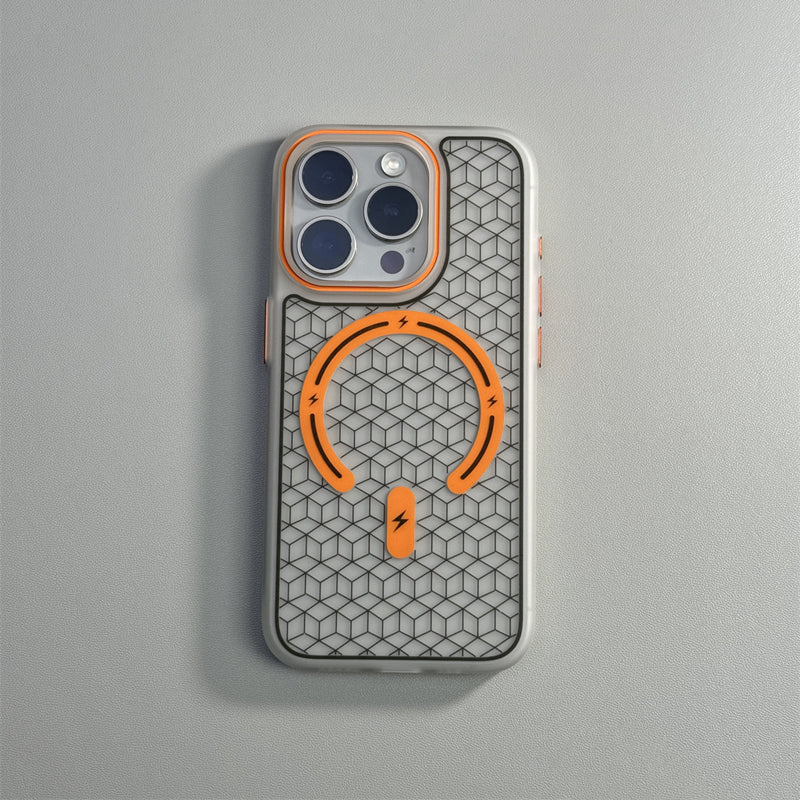 Dynamic 3D Hexagonal MagSafe Case - iPhone