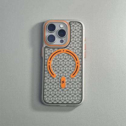 Dynamic 3D Hexagonal MagSafe Case - iPhone