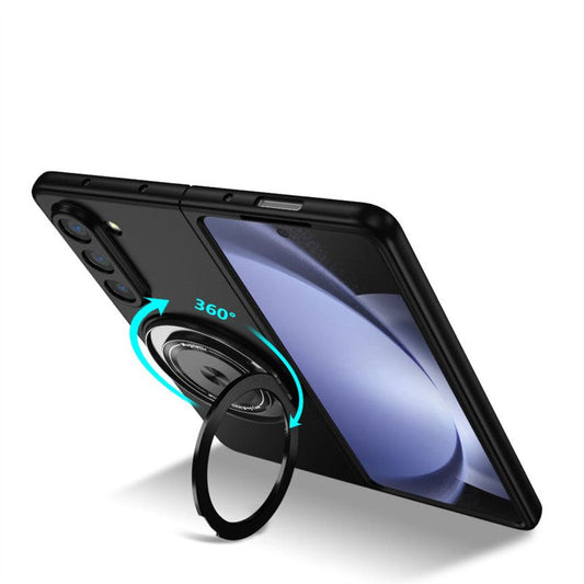 Galaxy Z Fold6 Elegant Magnetic Ring Holder Case