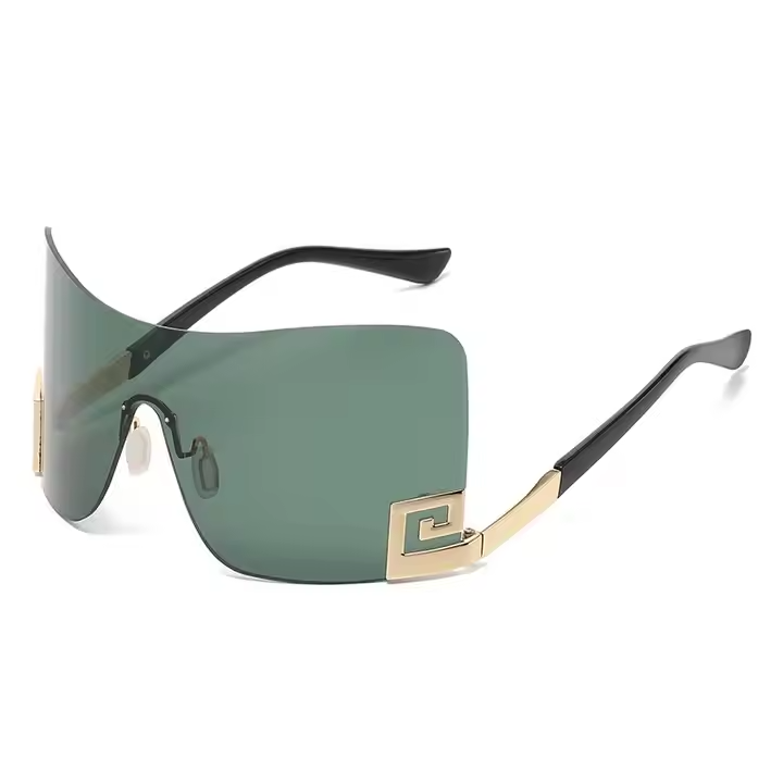 Trendy Gradient Shield Sunglasses