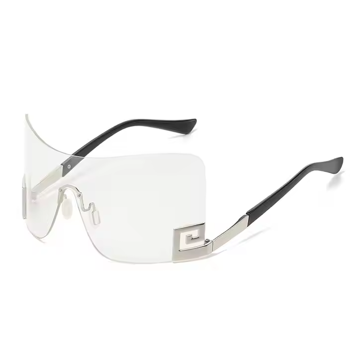 Trendy Gradient Shield Sunglasses