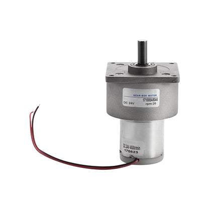 DC 24V 22RPM 60mm Diameter GB60 Geared Industrial Grade Highly Reliable and Full Copper  Side Shaft motor