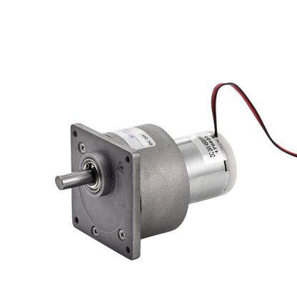 DC 24V 22RPM 60mm Diameter GB60 Geared Industrial Grade Highly Reliable and Full Copper  Side Shaft motor