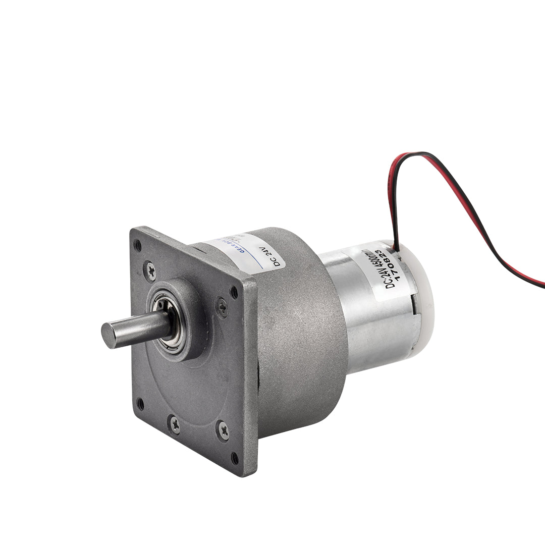 DC 24V 16RPM 60mm Diameter GB60 Geared Industrial Grade Highly Reliable and Full Copper  Side Shaft motor