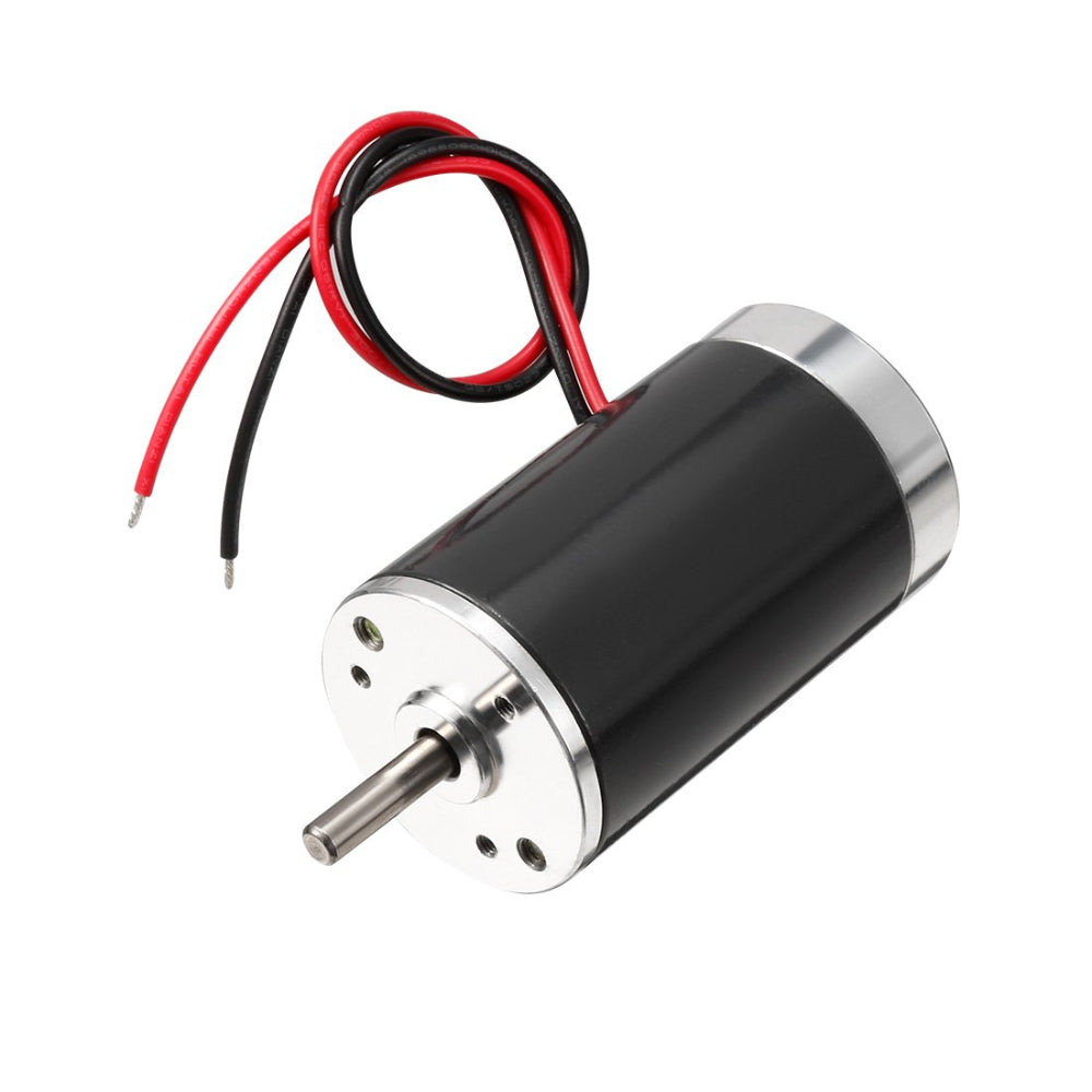 DC 12V 5000RPM 38mm Diameter Permanent magnet Geared Industrial Grade Highly Reliable and Full Copper  Center Shaft motor
