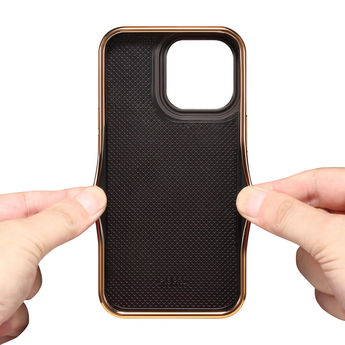 Luxury Croc Texture Leather Case - iPhone