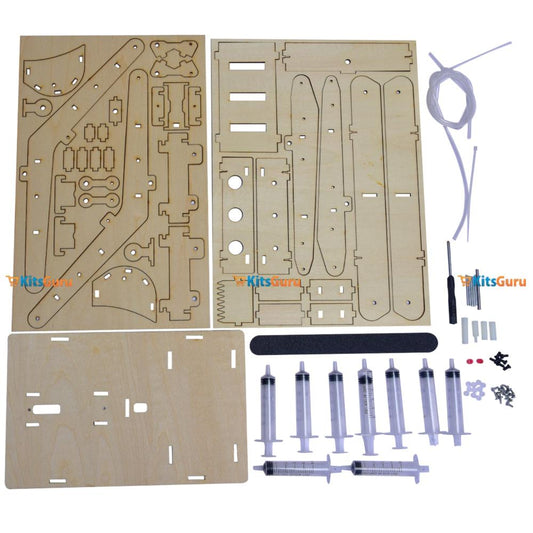 DIY Hydraulic Excavator – Wooden STEM Educational Toy