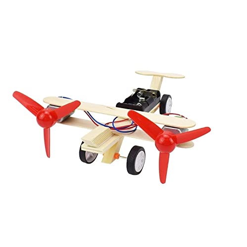 Double Propeller Glider Plane Kit DIY Educational Toy