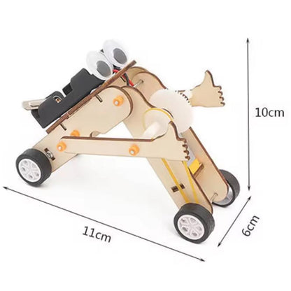 DIY Wooden Thumbs-Up Robot – STEM Educational Toy