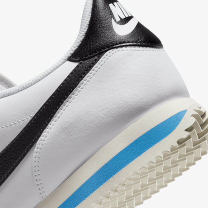 Nike | CORTEZ  { WHITE/BLACK-LT PHOTO BLUE-SAIL