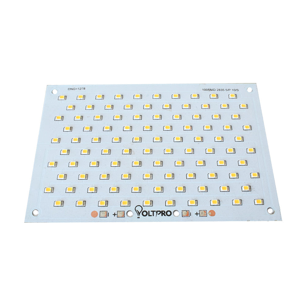 100W Warm White 150mmx100mm Metal Core LED PCB For Street/Flood Lighting